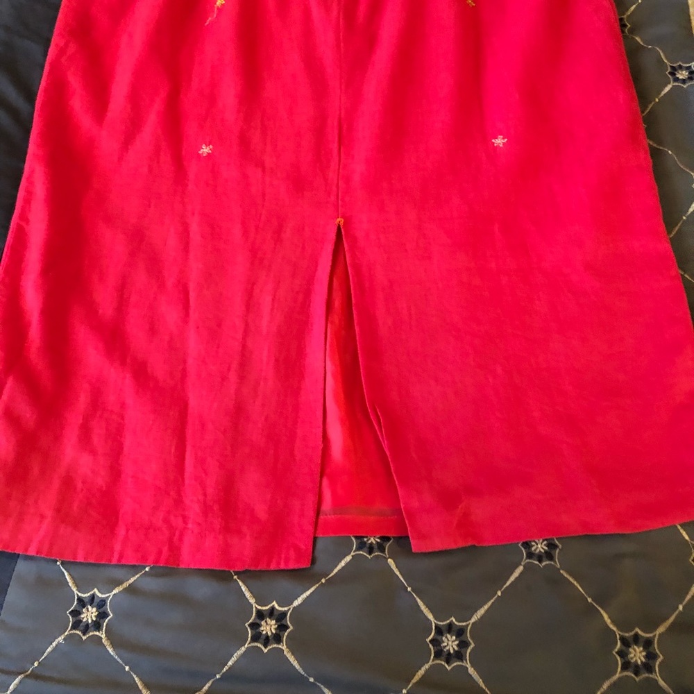 Cotton lined dress